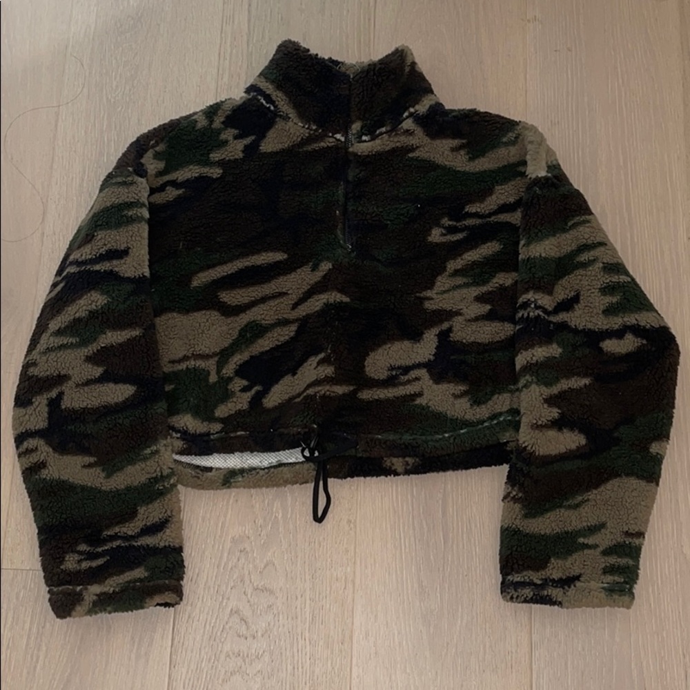 Furry Croppep Jacket